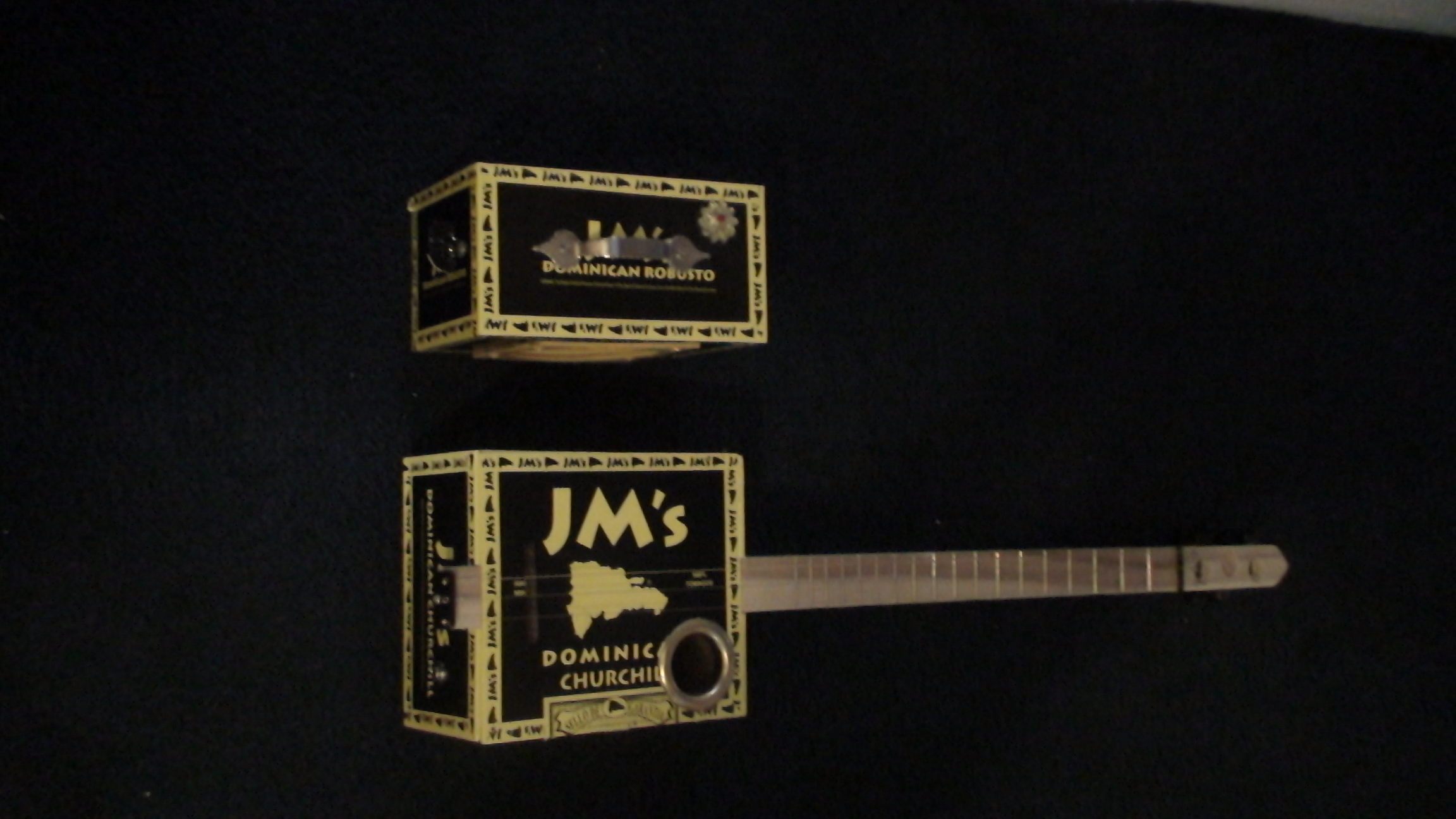 JM's Cigar Box Guitar by Cipriano Vigil